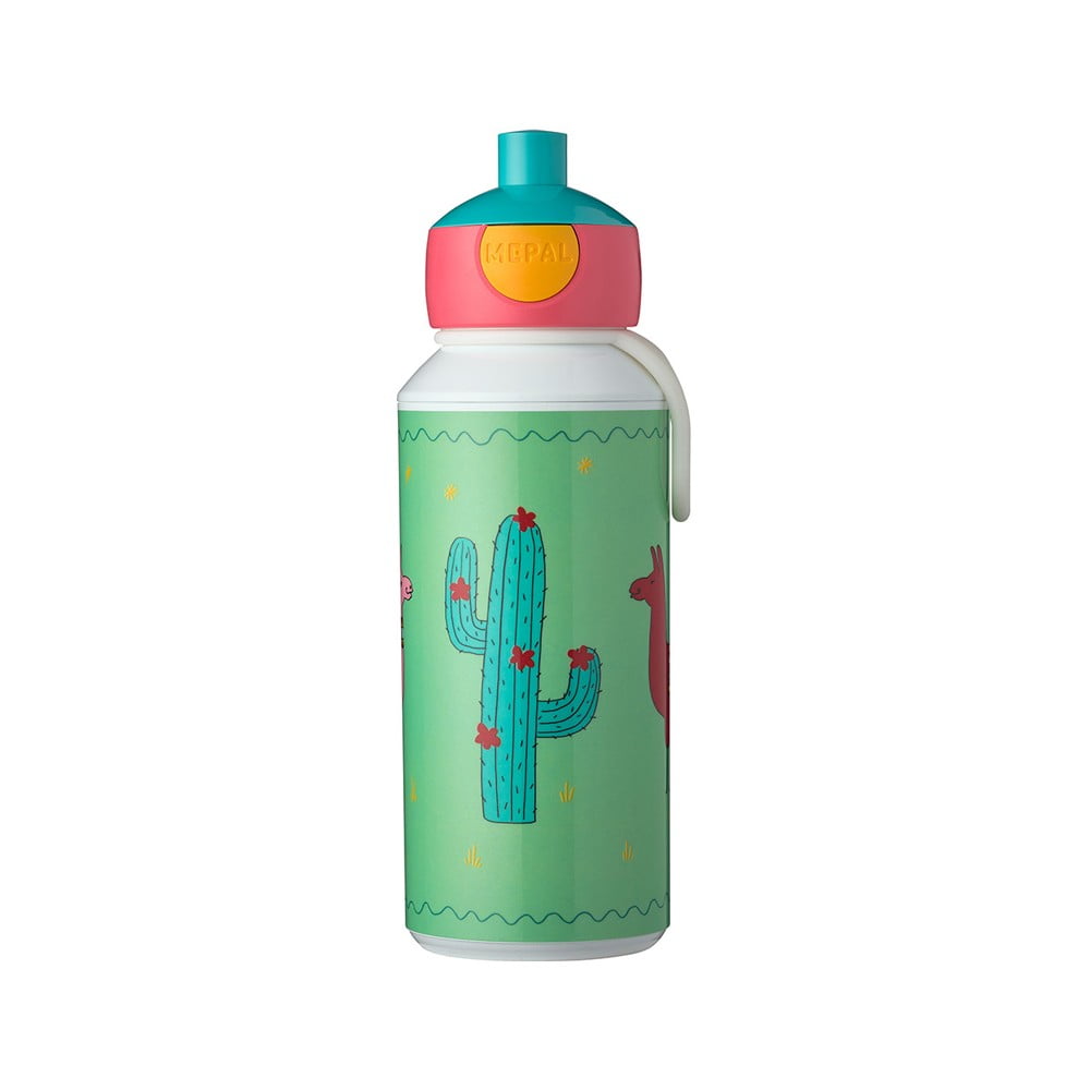 E-shop Detská fľaša na vodu Rosti Mepal Lama, 400 ml