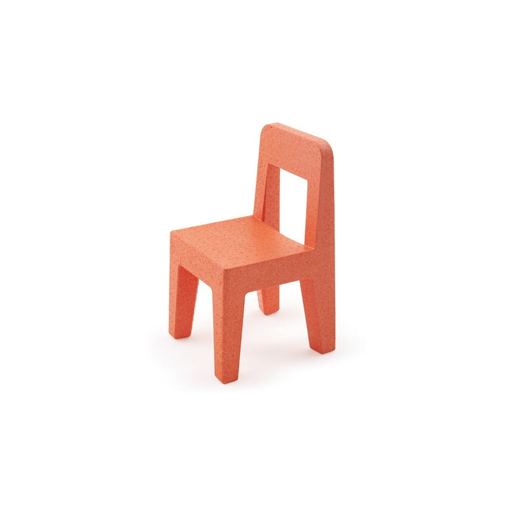 Detská oranžová stolička Magis Seggiolina Pop