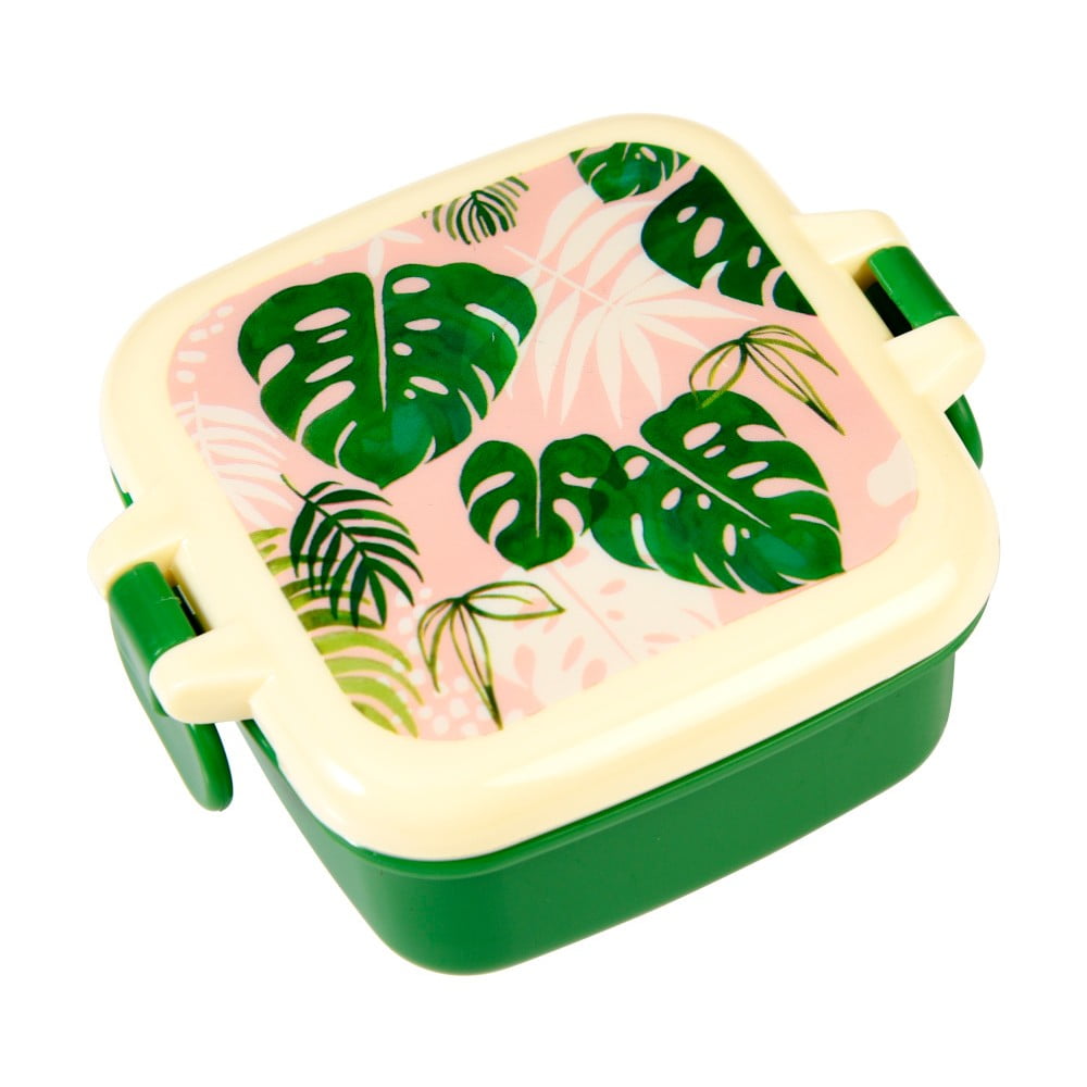 E-shop Vzduchotesný desiatový box Rex London Tropical Palm, 9 × 7 cm