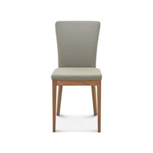 Sivá drevená stolička Fameg Greta