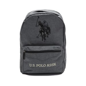 Sivý pánsky batoh U.S. Polo Sport, 30 × 44 cm