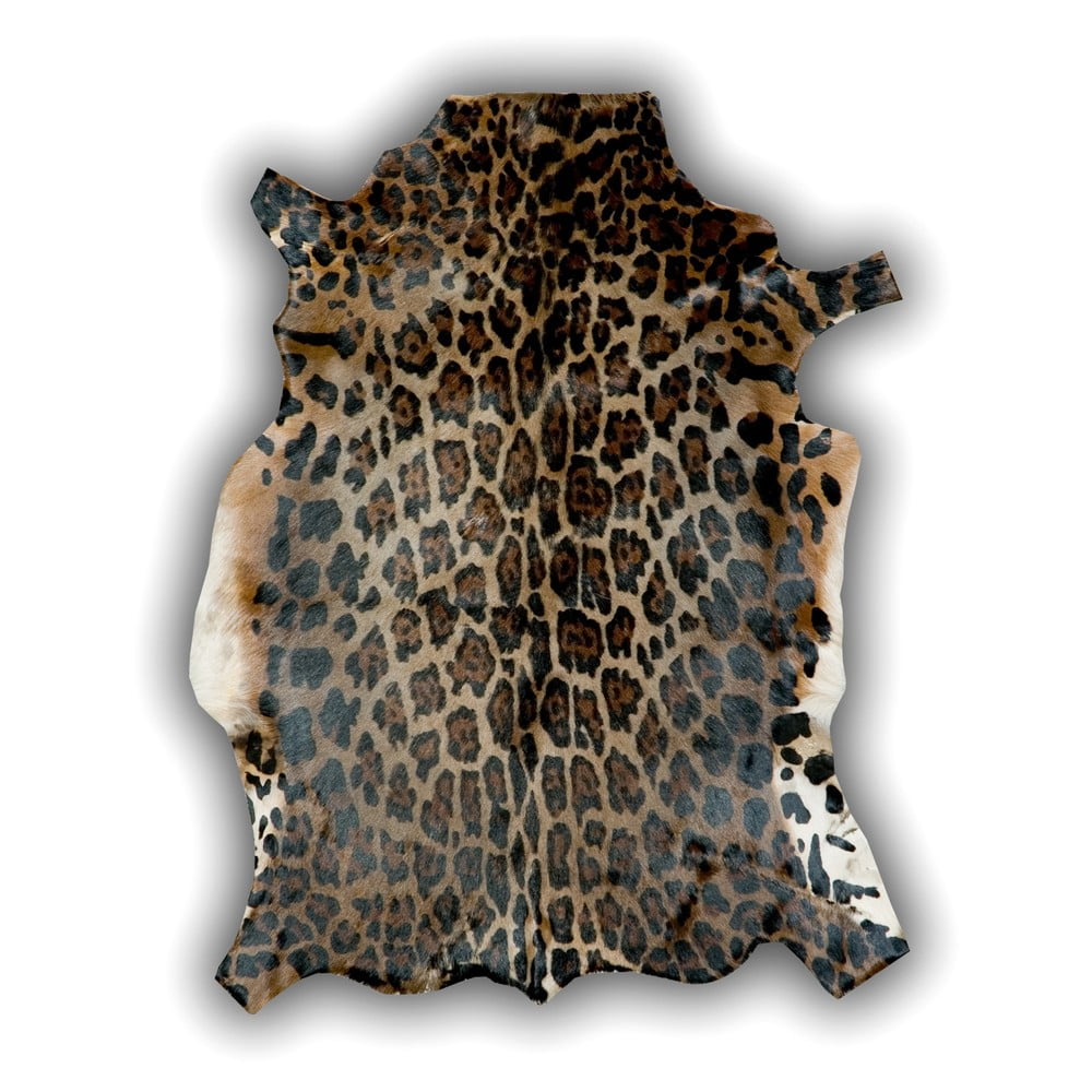 Kožená predložka Panther, 120x90 cm