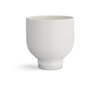 Biely porcelánový kvetináč Kähler Design Unico, ⌀ 12 cm