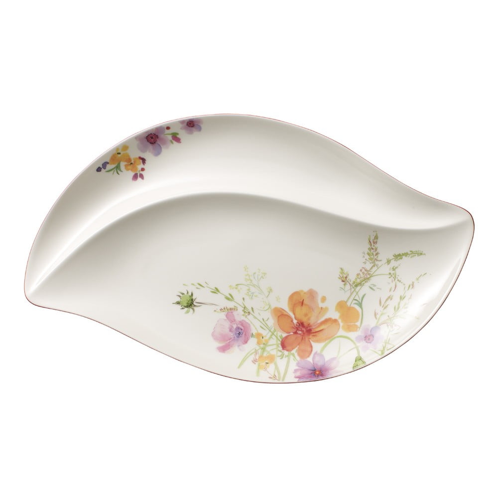 Obrázok Porcelánový servírovací tanier s motívom kvetín Villeroy & Boch Mariefleur Serve, 50 x 30 cm