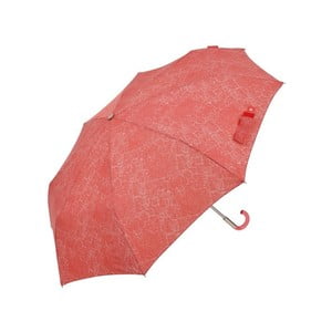 Červený skladací dáždnik Ambiance Missy, ⌀ 108 cm