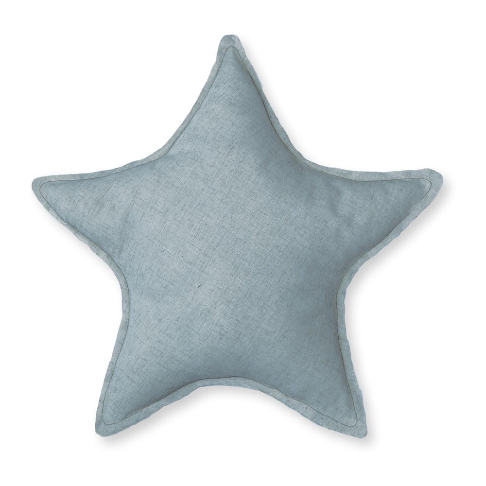 E-shop Modrý dekoratívny vankúš Little Nice Things Star