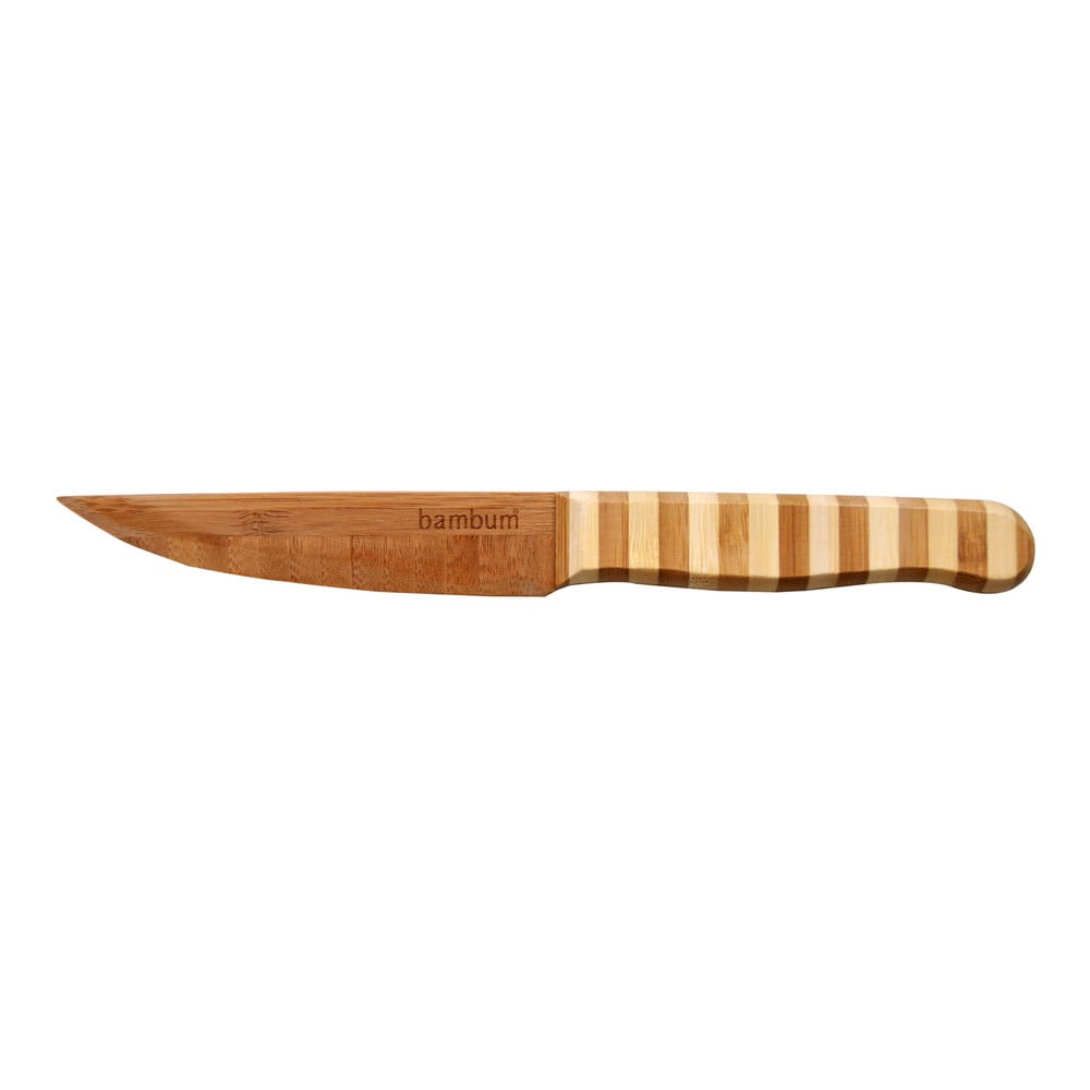 E-shop Bambusový nôž na zeleninu a ovocie Bambum Flat