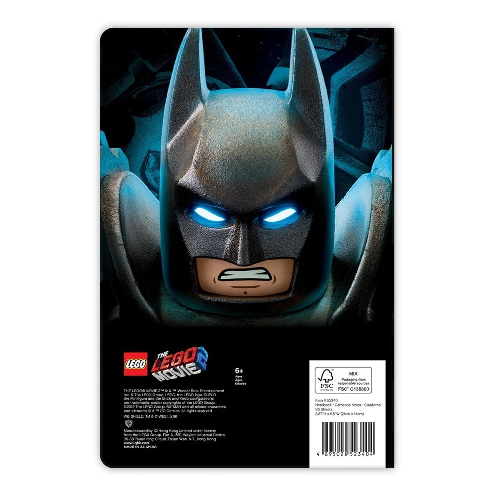 Obrázok LEGO Movie 2 Batman - zápisník (4895028523404)