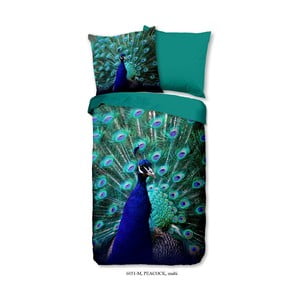 Posteľné obliečky z mikroperkálu Muller Textiels Mighty Peacock, 140 × 200 cm