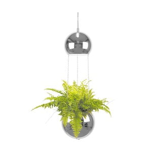 Závesné svietidlo vo farbe chrómu Globen Lighting Mini Planter