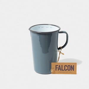 Sivý smaltovaný džbán Falcon Enamelware DoublePint, 1,137 l