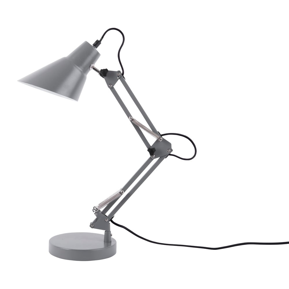 Obrázok Sivá železná stolová lampa Leitmotiv Fit