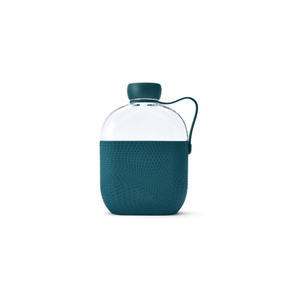 E-shop Zelenomodrá fľaša na vodu HIP, 650 ml