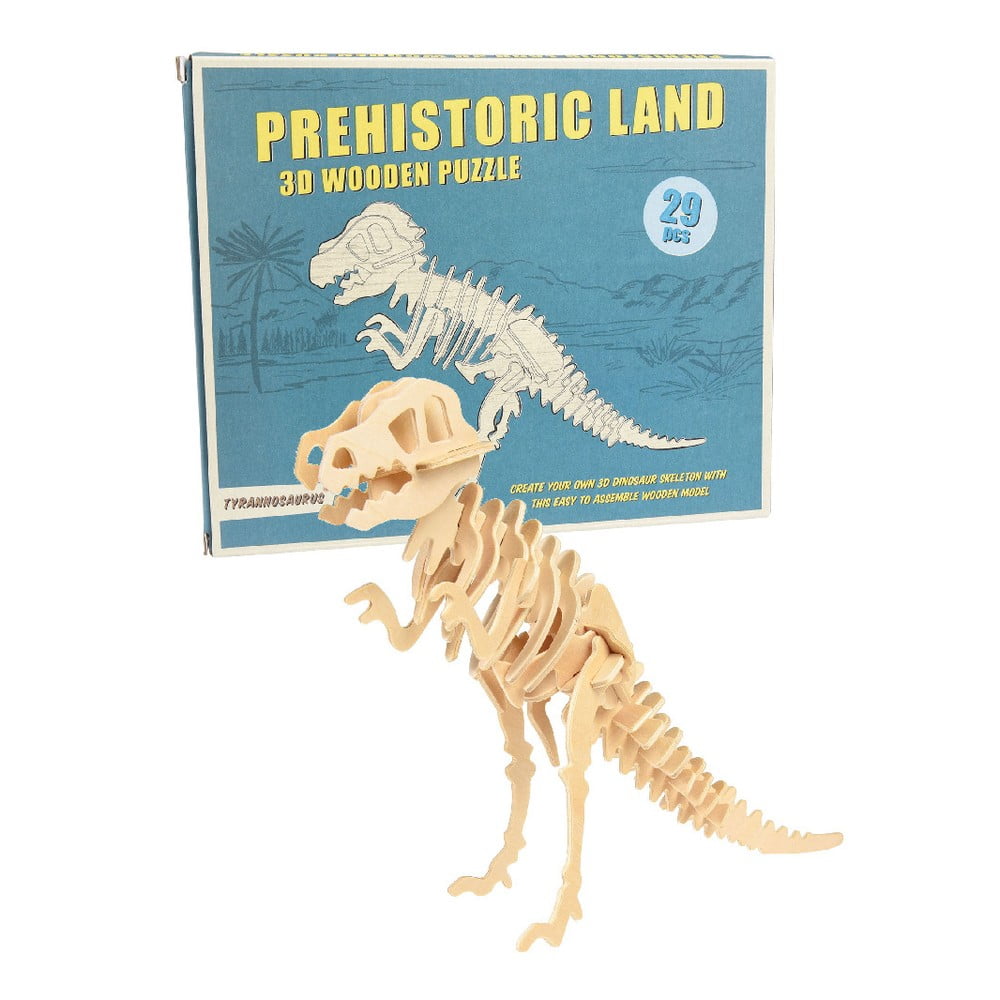 E-shop Drevené 3D puzzle dinosaurus Rex London Tyrannosaurus