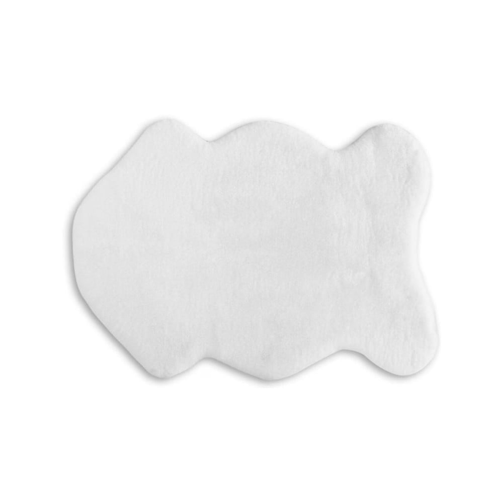 Biela syntetická kožušina 80x150 cm Pelush White – Mila Home