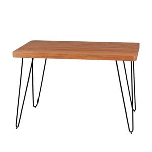 Jedálenský stôl z masívneho akáciového dreva Skyport BAGLI, 120 x 80 cm