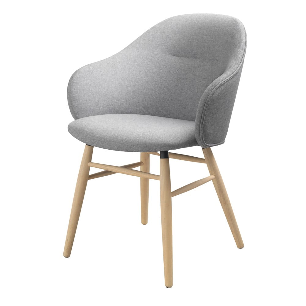 E-shop Sivá jedálenská stolička Unique Furniture Teno Oak