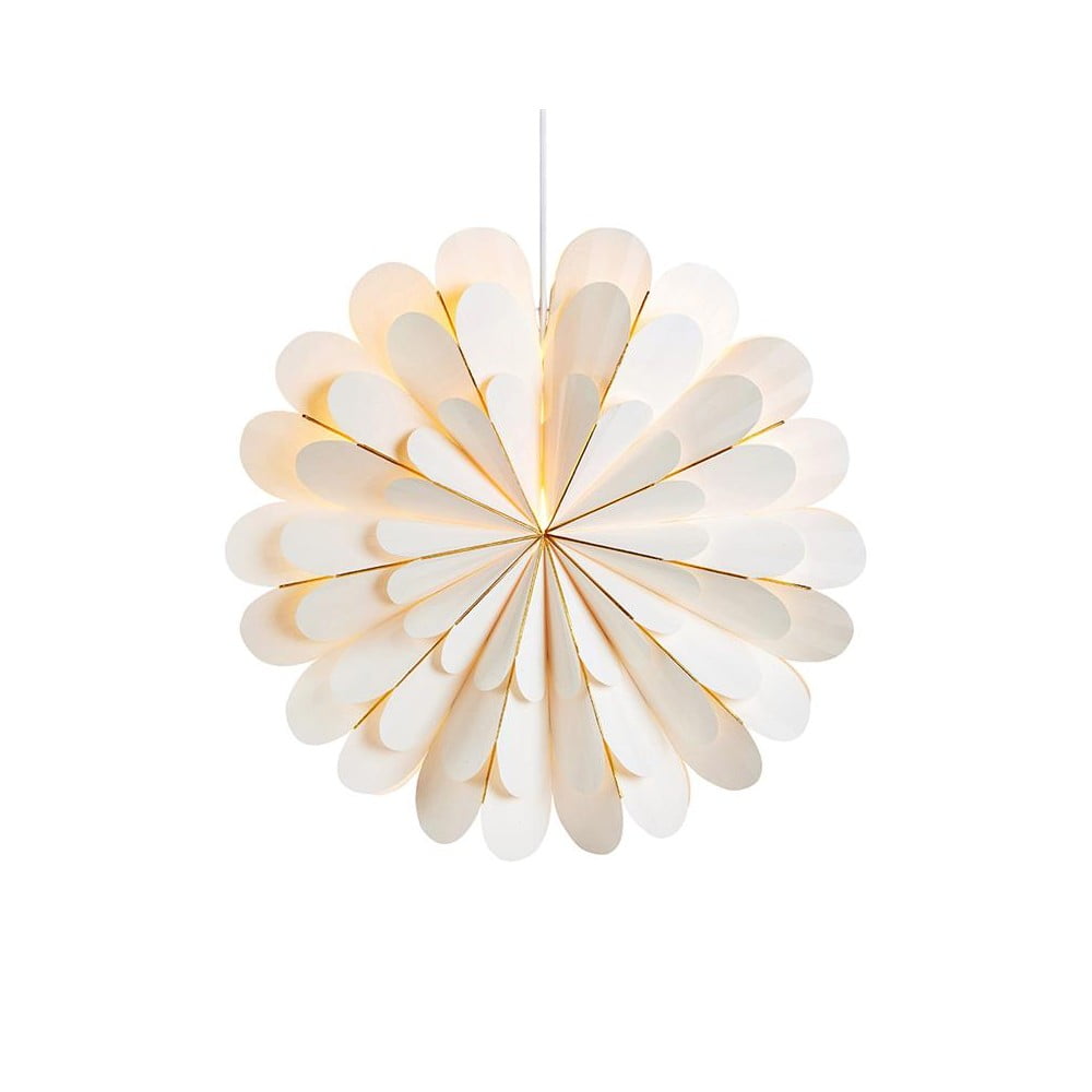 E-shop Biela svetelná dekorácia Markslöjd Marigold, výška 45 cm