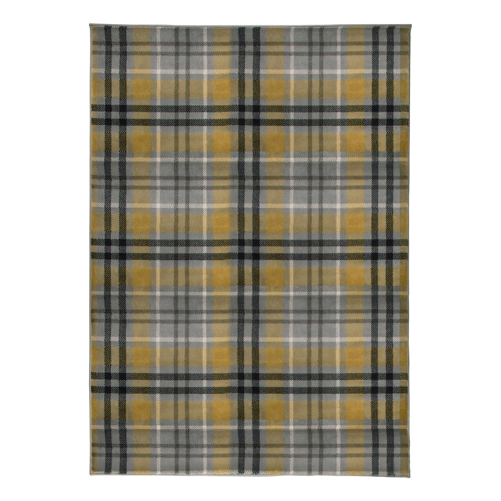 Obrázok Žlto-sivý koberec Flair Rugs Highland, 120 x 170 cm