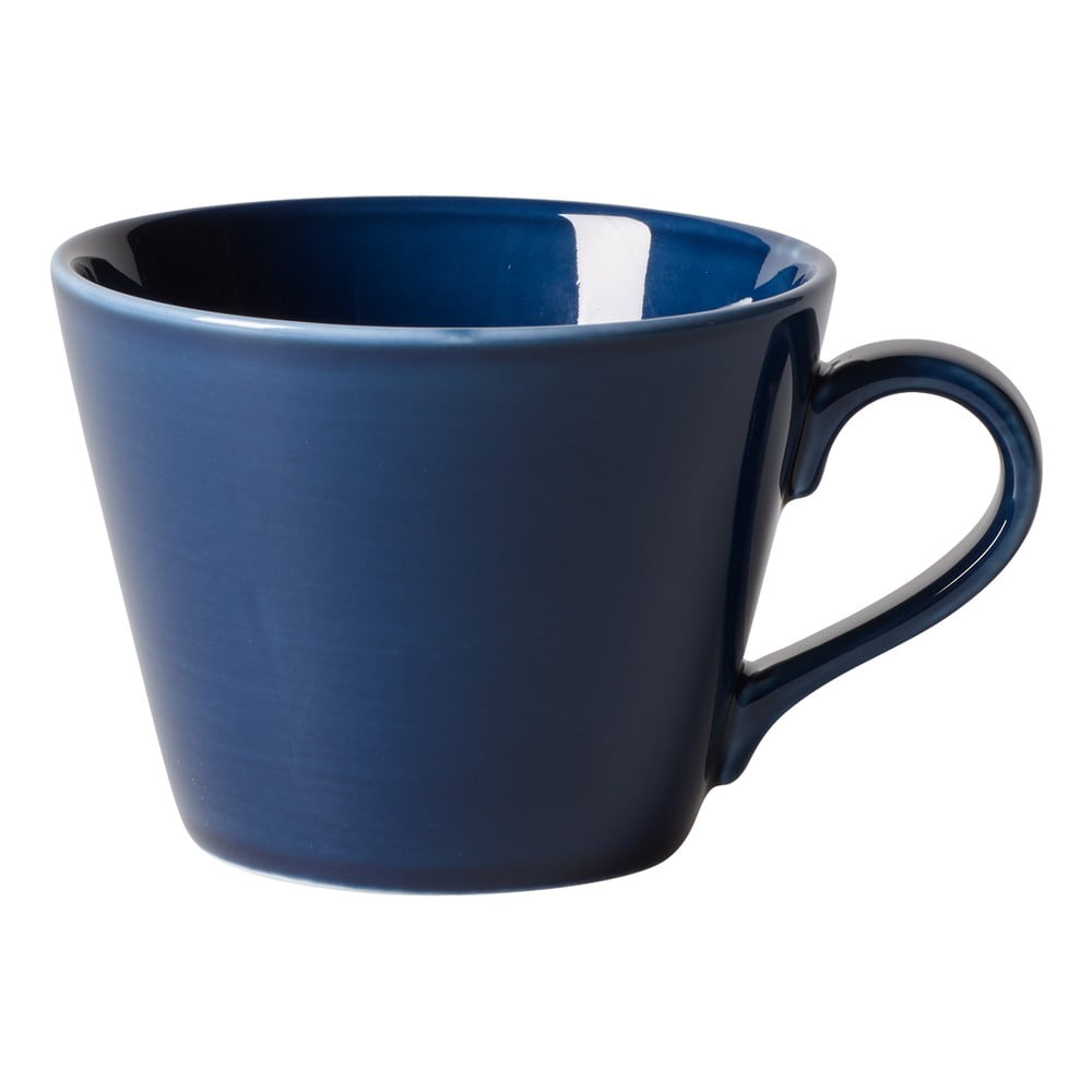 E-shop Tmavomodrá porcelánová šálka na kávu Like by Villeroy & Boch, 0,27 l