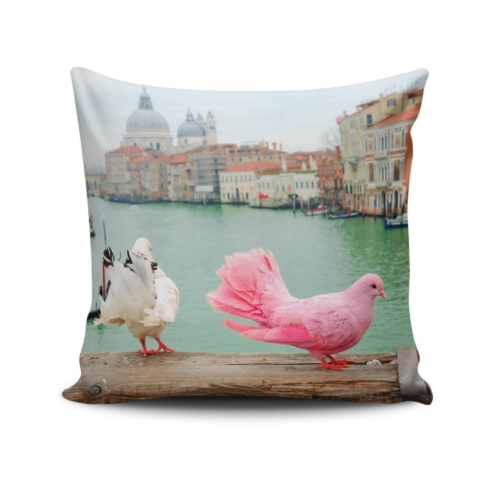 Obrázok Vankúš s prímesou bavlny Cushion Love Herisso, 45 × 45 cm