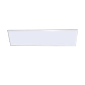 Biele stropné svietidlo s ovládaním teploty farby SULION Colossal, 120 × 30 cm