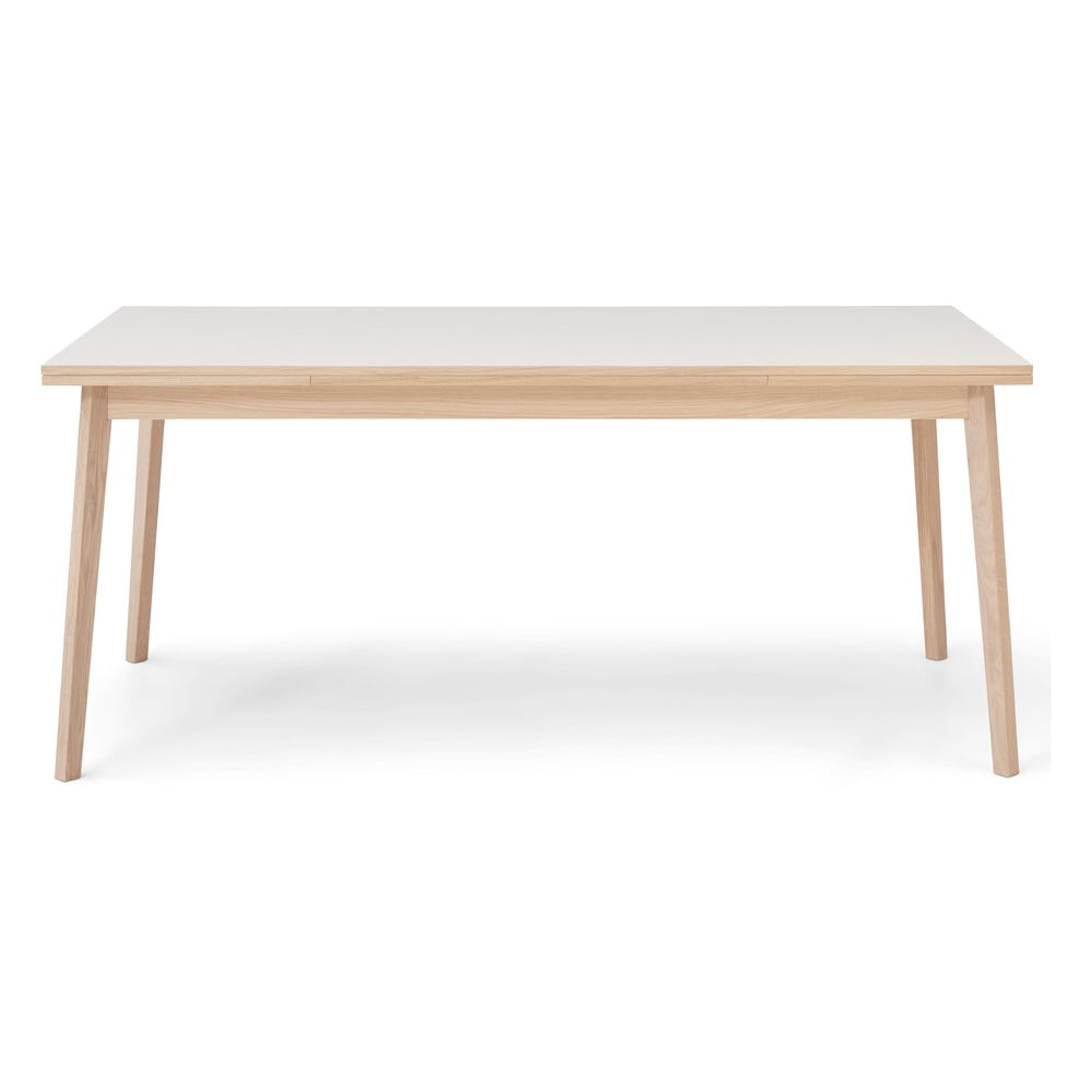 E-shop Rozkladací jedálenský stôl s bielou doskou Hammel Single 180 x 90 cm