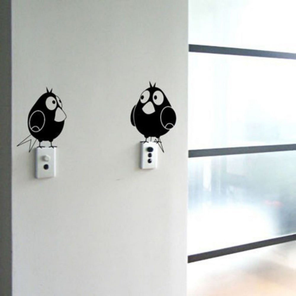 E-shop Dekoratívna nálepka na stenu Two Birds