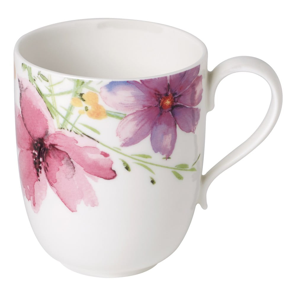 E-shop Porcelánový hrnček s motívom kvetín Villeroy & Boch Mariefleur Tea, 430 ml