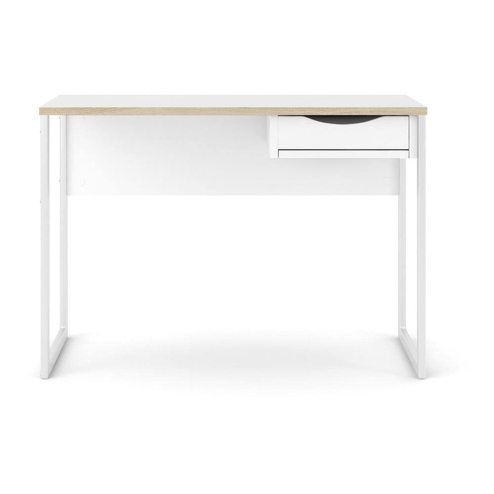 E-shop Biely pracovný stôl Tvilum Function Plus, 110 x 48 cm