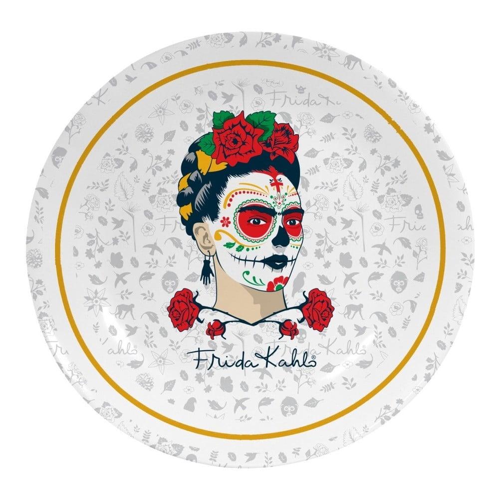 Obrázok Nástenný dekoratívny keramický tanier Madre Selva Frida Sugar Skull