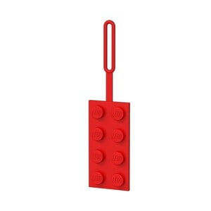 Červená menovka na batožinu LEGO®