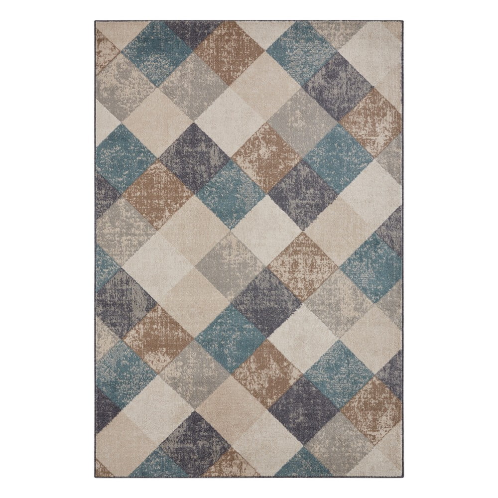 E-shop Modro-béžový koberec 340x240 cm Terrain - Hanse Home