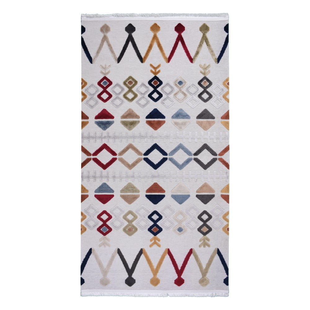 E-shop Béžový koberec s prímesou bavlny Vitaus Milas, 200 x 290 cm
