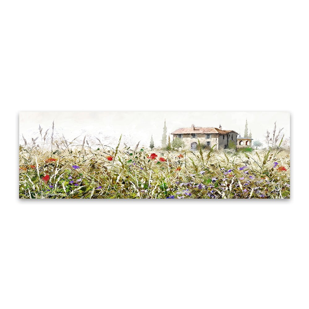 E-shop Obraz na plátne Styler Grasses, 140 x 45 cm