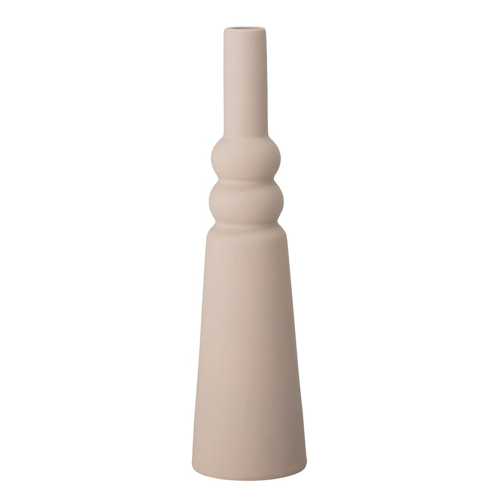 E-shop Béžová kameninová váza Bloomingville Isolde, výška 28,5 cm