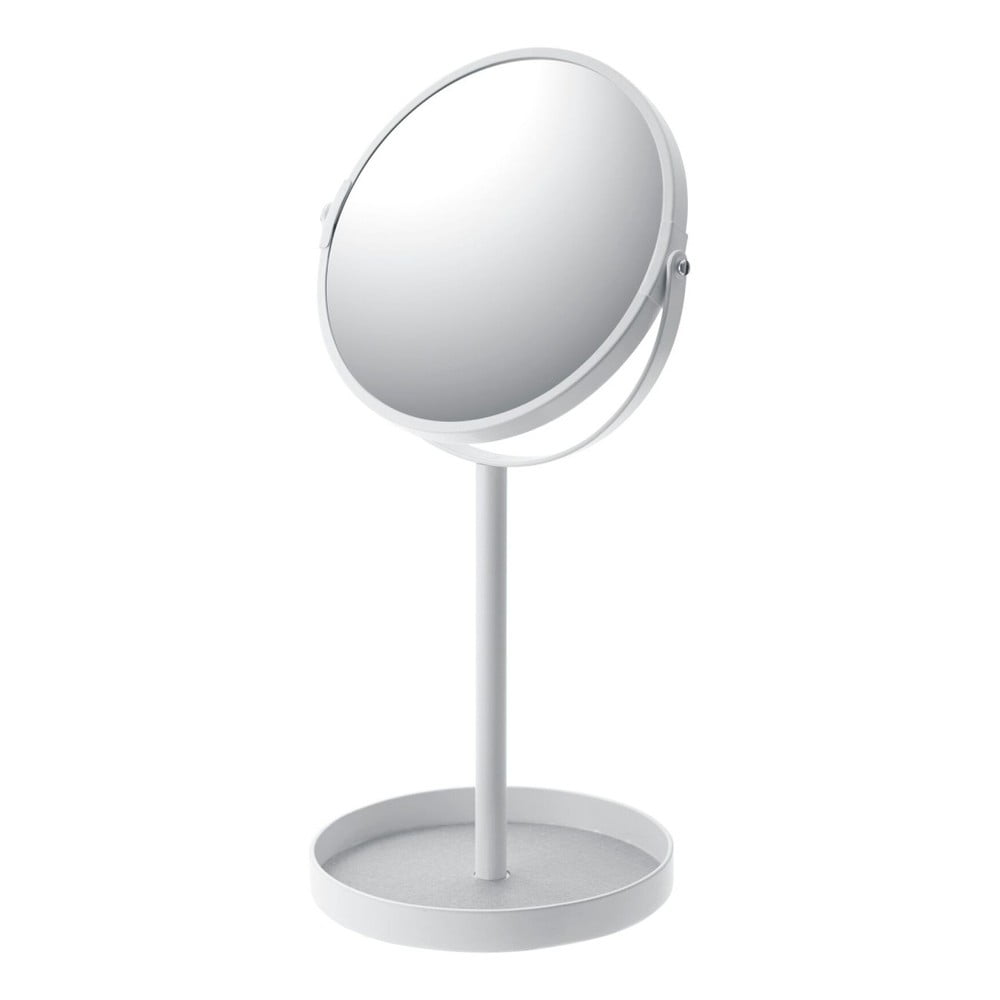 E-shop Biele zrkadlo s miskou YAMAZAKI Matsuyama
