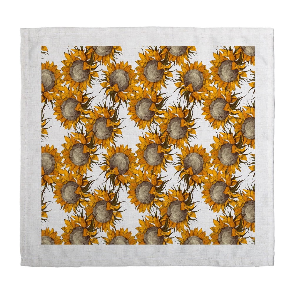 Obrázok Obrus Linen Couture Sunflower, 140 x 140 cm