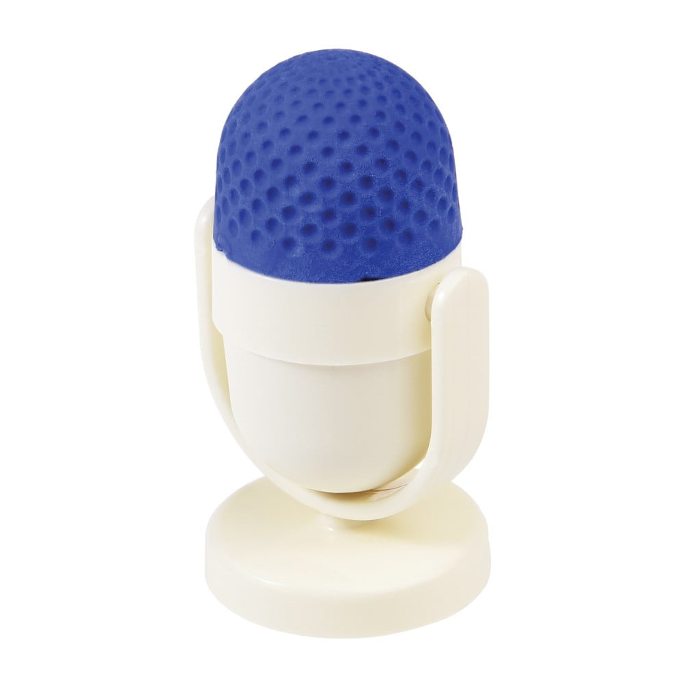 E-shop Modro-biela guma na gumovanie so strúhadlom Rex London Microphone