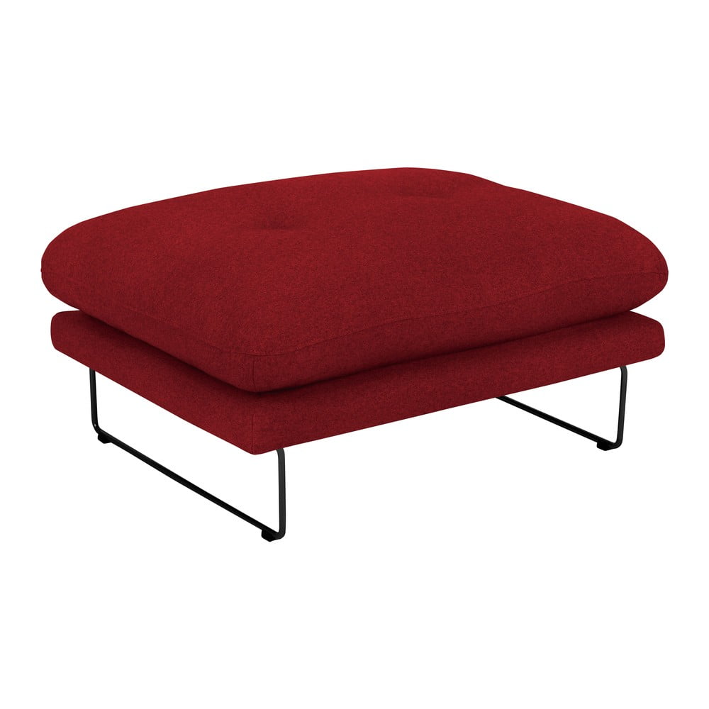 Obrázok Červený sedací puf Windsor & Co Sofas Comet