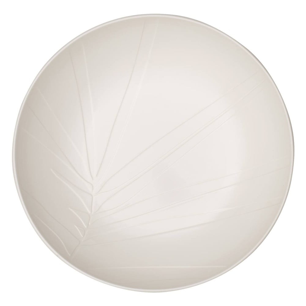 Obrázok Servírovacia biela porcelánová miska Villeroy & Boch Leaf, ⌀ 26 cm