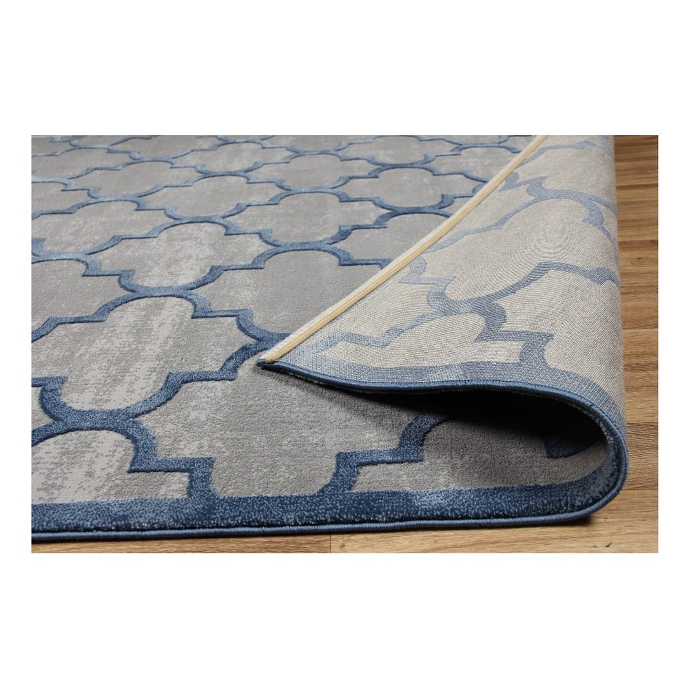 Obrázok Koberec Eco Rugs Blue Morroco, 80 × 150 cm