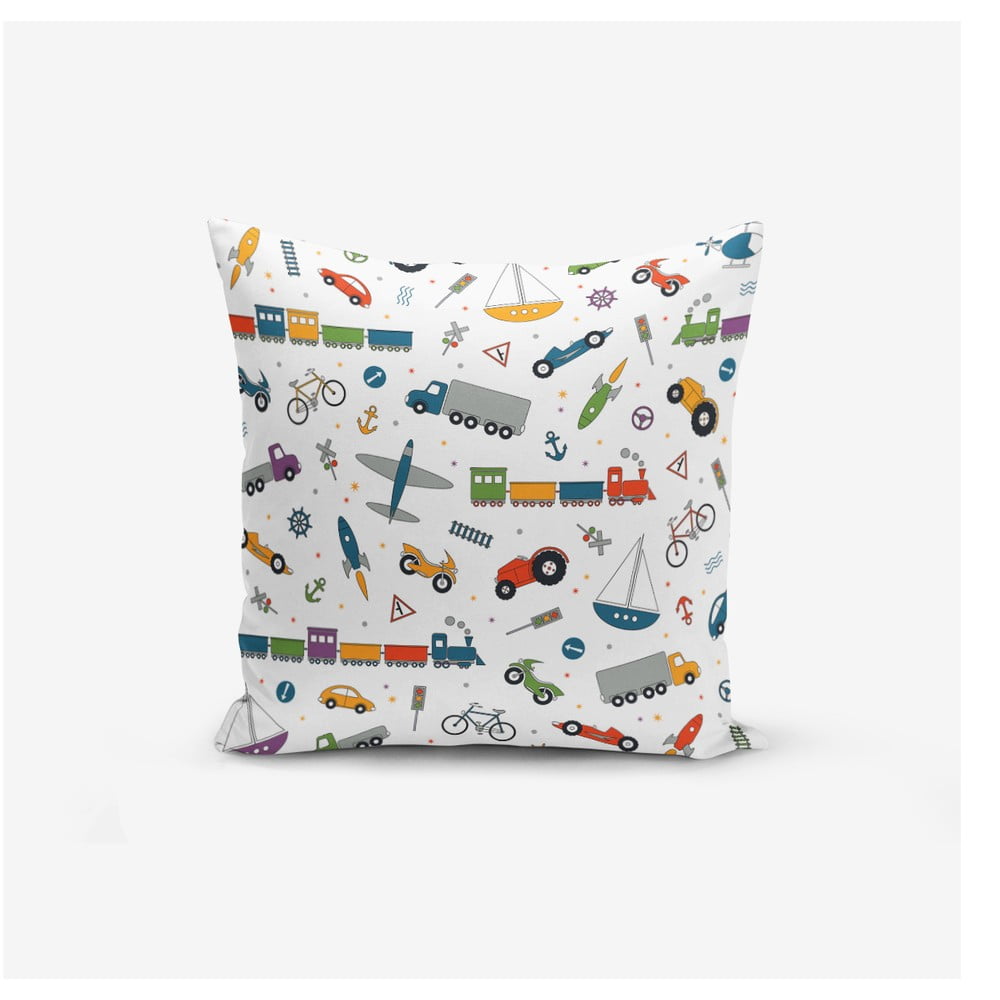 E-shop Detská obliečka na vankúš Child Vehicles - Minimalist Cushion Covers