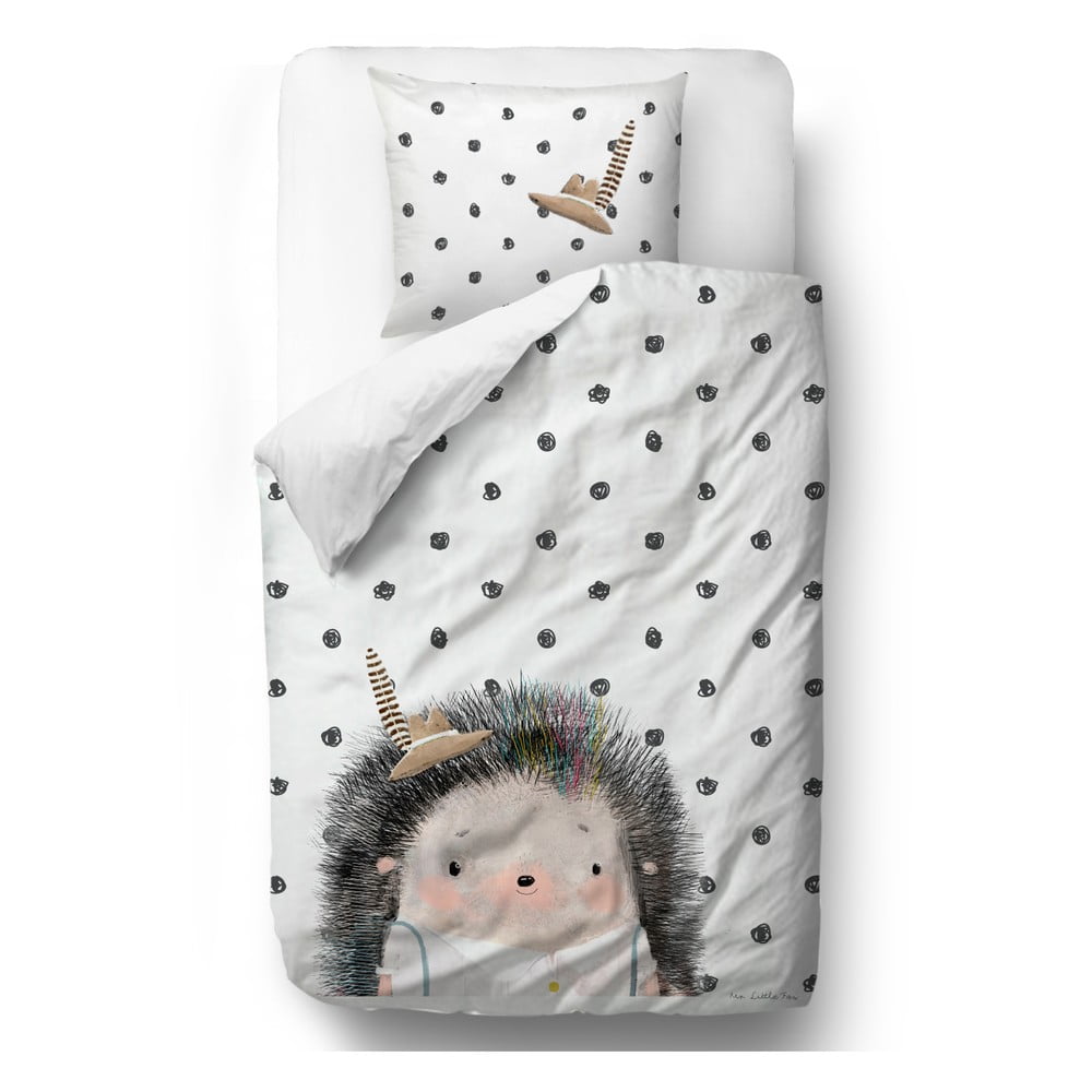 E-shop Bavlnené obliečky Butter Kings Hedgehog Boy, 140 x 200 cm