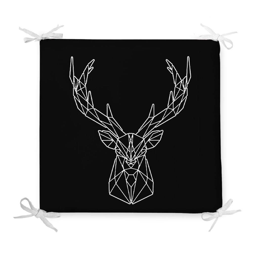 E-shop Sedák s prímesou bavlny Minimalist Cushion Covers Geometric Reindeer, 42 x 42 cm