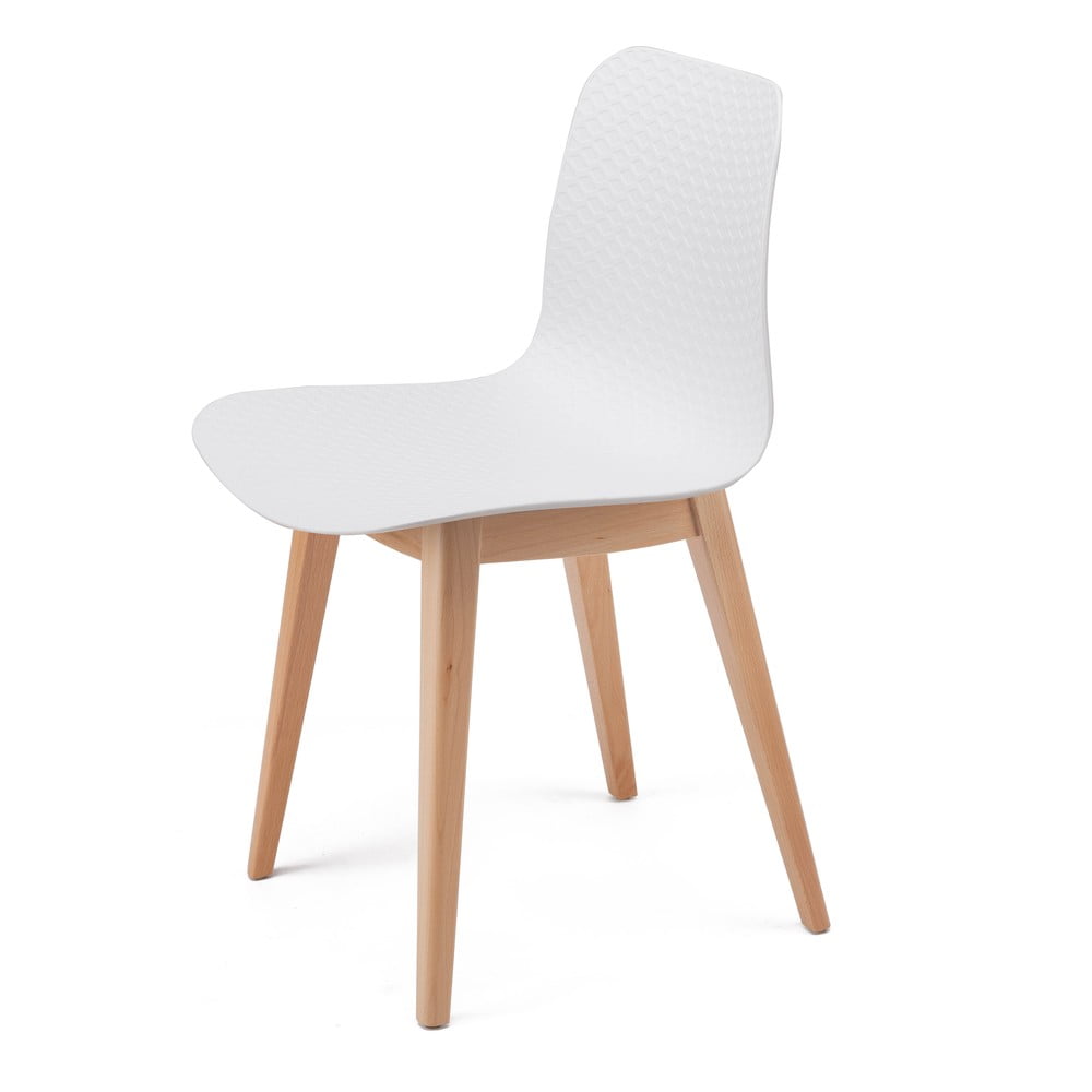 E-shop Súprava 2 bielych jedálenských stoličiek Bonami Selection Koda