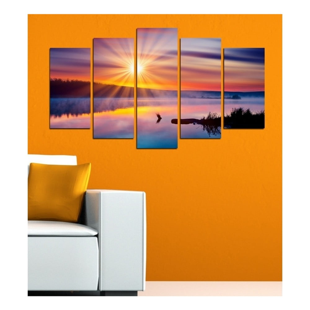 Obrázok Viacdielny obraz 3D Art Mardo Sunset, 102 × 60 cm