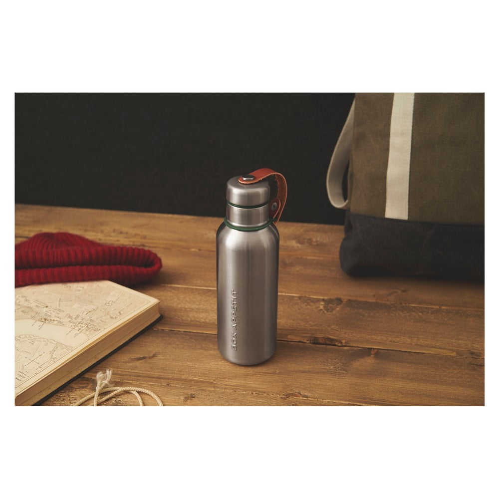 Obrázok Olivovozelená dvojstenná antikoro termofľaša Black + Blum Insulated Vacuum Bottle, 500 ml