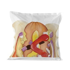 Obliečka na vankúš Baleno Hotdog, 60 × 60 cm