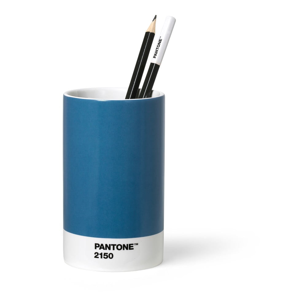E-shop Modrý keramický stojan na ceruzky Pantone